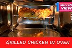 Microwave Oven Grill Chicken Fillet
