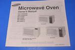 Microwave Owner's Manual