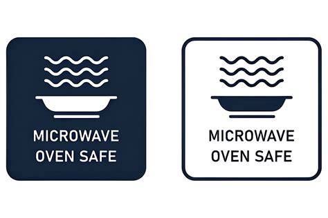 Microwave Safe Ceramic Mugs Symbol