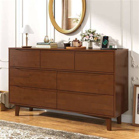 Mid Century Modern 7 Drawer Dresser