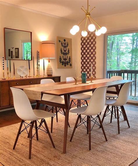 Mid Century Modern Dining Room Set Design