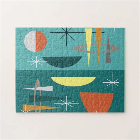 Mid Century Modern Jigsaw Puzzles