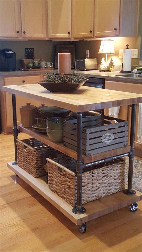 Upgrade Your Kitchen with a Stylish Mid Century Modern Island Cart