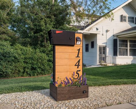 Mid Century Modern Mailbox Installation
