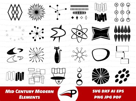 Revive the Classic Elegance of Home Décor with Mid Century Modern SVG Designs