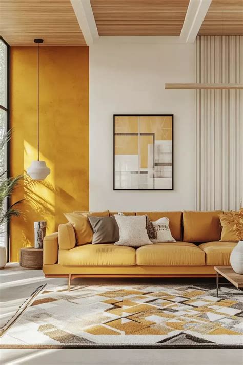 Mid Century Modern Yellow Decor Tips