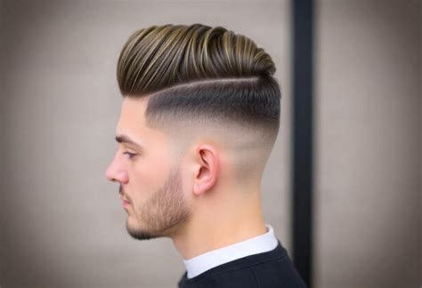 Mid Fade Pompadour