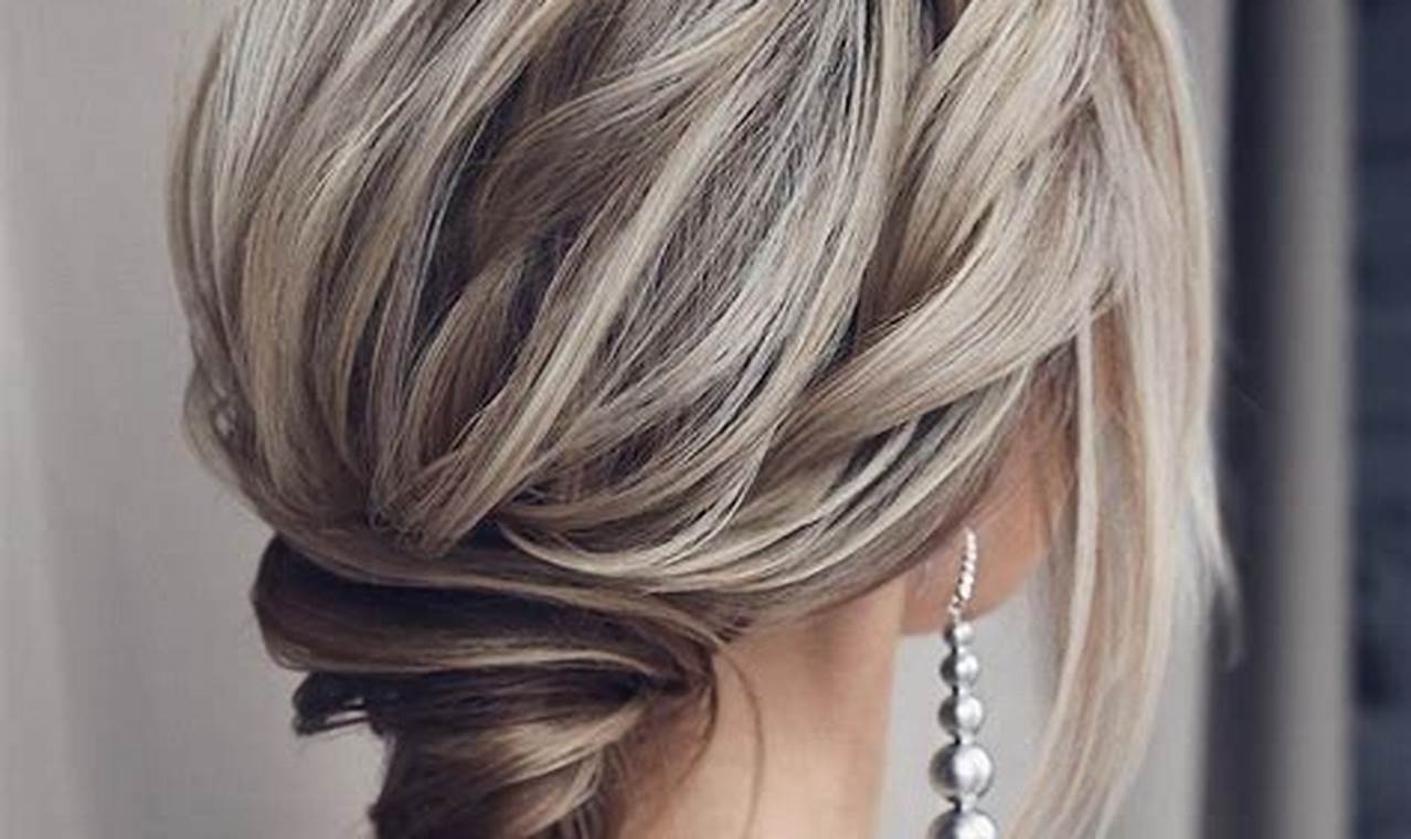 Mid-Length Updo Hairstyles