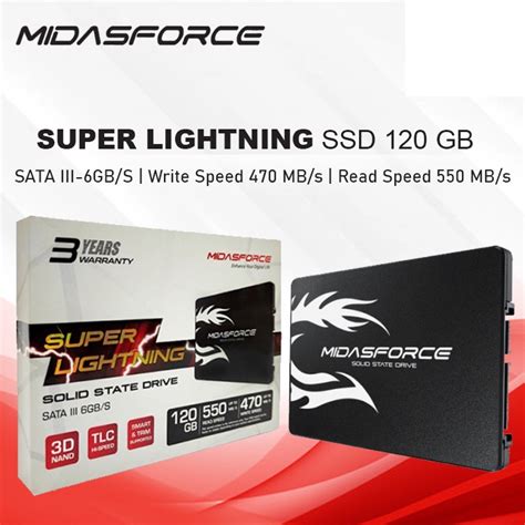 Midasforce SSD Superlightning 120GB