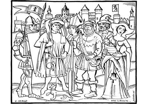Middle Ages Coloring Pages