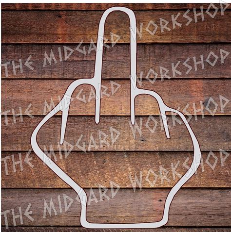 Download Middle Finger DXF Files