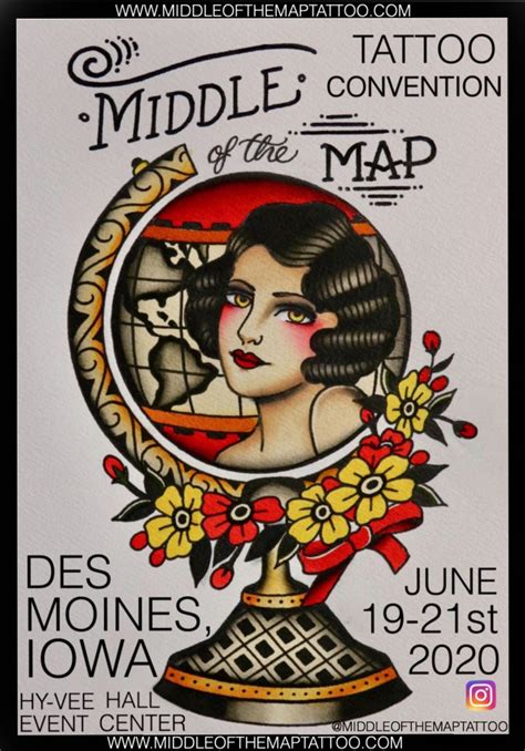Middle Of The Map Tattoo Convention