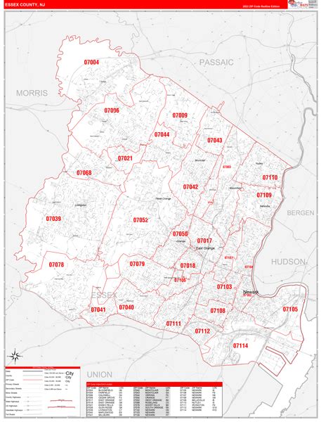 Middletown Nj Zip Code Map