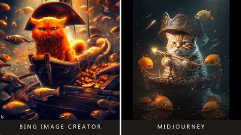 Midjourney vs Bing Image Creator: Image editing and control