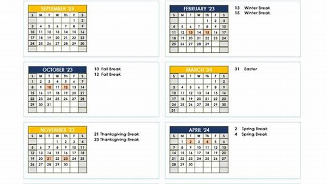 Midlands Tech Calendar 2025