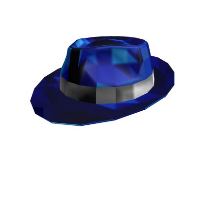 Midnight Blue Sparkle Time Fedora! - Roblox