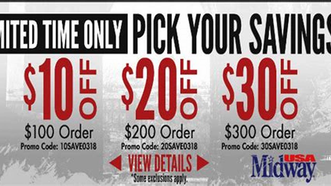 Midwayusa Discount Code 2024