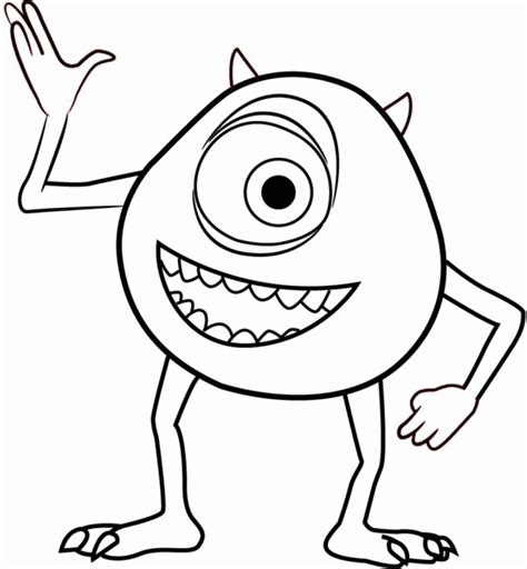 Mike Wazowski Printable