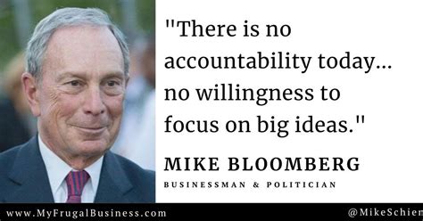Mike Bloomberg Quotes