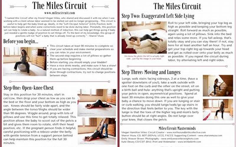 Miles Circuit to Induce Labor – A Guide for Pregnant Women