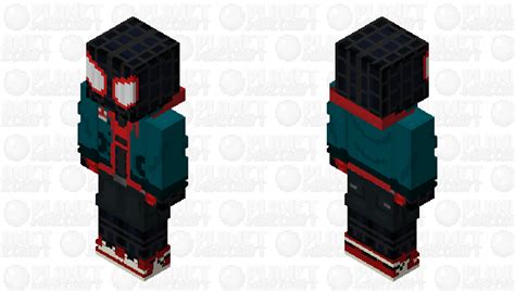 Unleash Your Inner Hero: The Inspiring Miles Morales Minecraft Skin That Pays Homage to Diversity and Bravery!