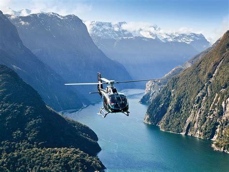 Milford Sound helicopter interior