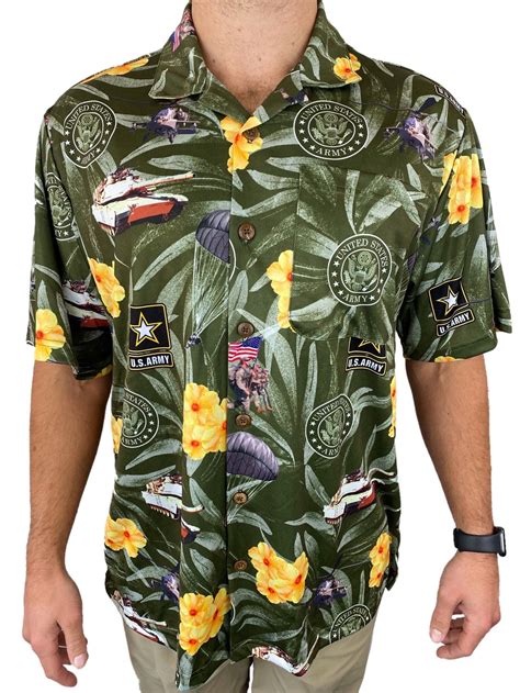 Military Hawaiian Shirt