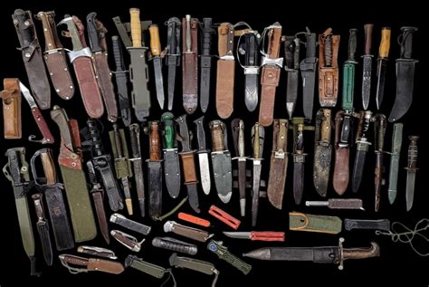 Military Knife Collection