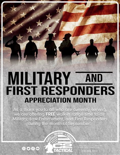 Military and First Responder Appreciation Programs