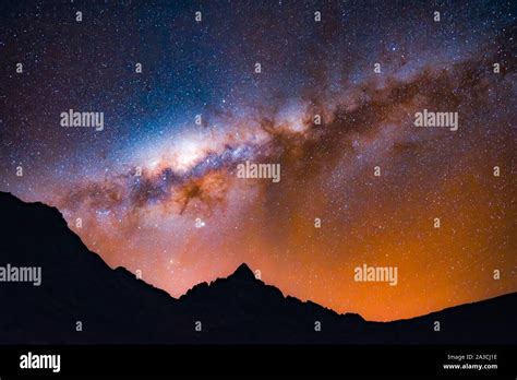 Milky Way above Andes
