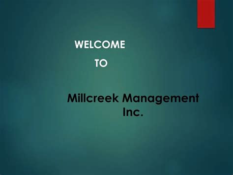 Millcreek Management