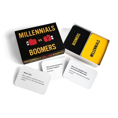 Millennials Vs Boomers Game