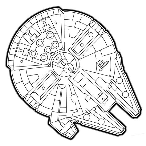 Millennium Falcon Printable