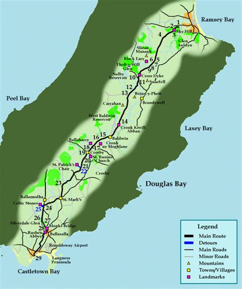Millennium Way Isle of Man