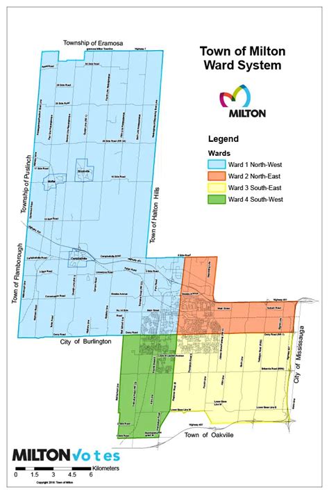 Milton Canada Map