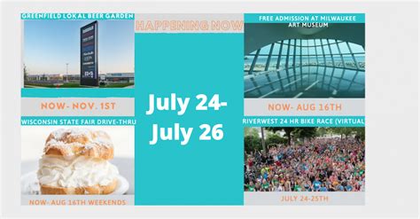 Milwaukee Activities Calendar