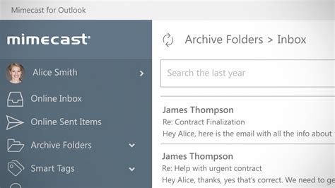 Mimecast Archive