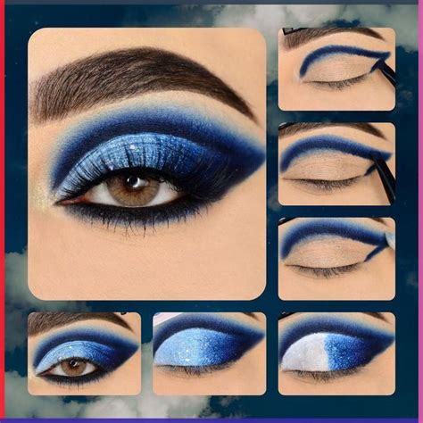 Mimi Blue Eyeshadow makeup tutorials