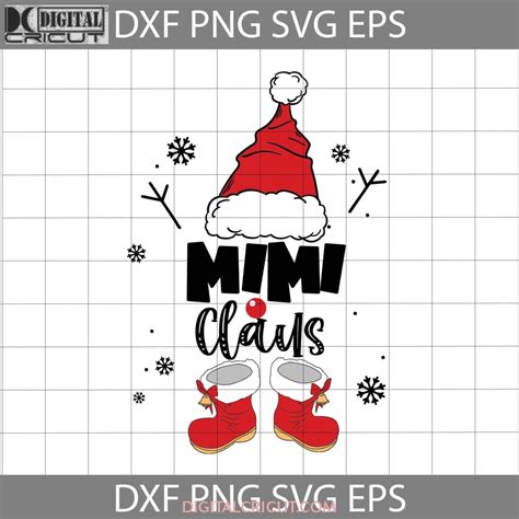 Unwrap the Magic of the Holidays with Mimi Claus SVG - Your Guide to Stunning DIY Christmas Decor!
