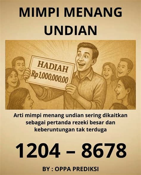 Mimpi Menang Undian