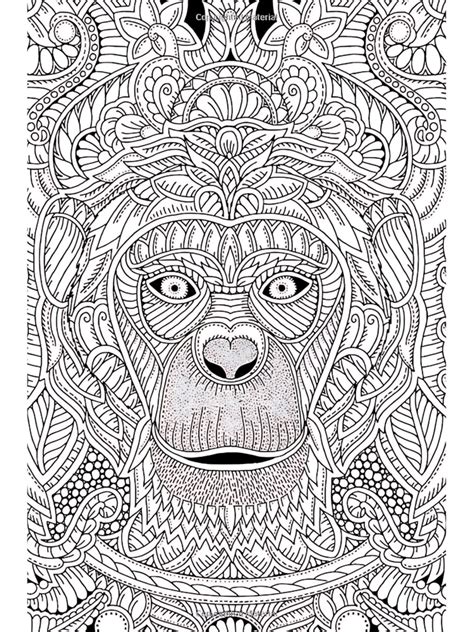Mindfulness Coloring Animals For Adults