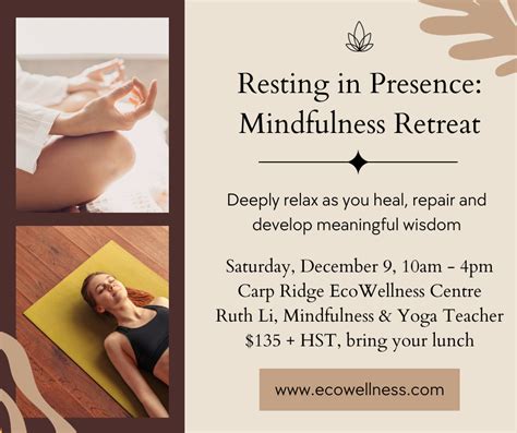Mindfulness Practice: Resting in the Flow of Experience