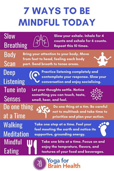 Mindfulness tips