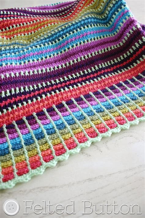 Mindless Crochet Blanket