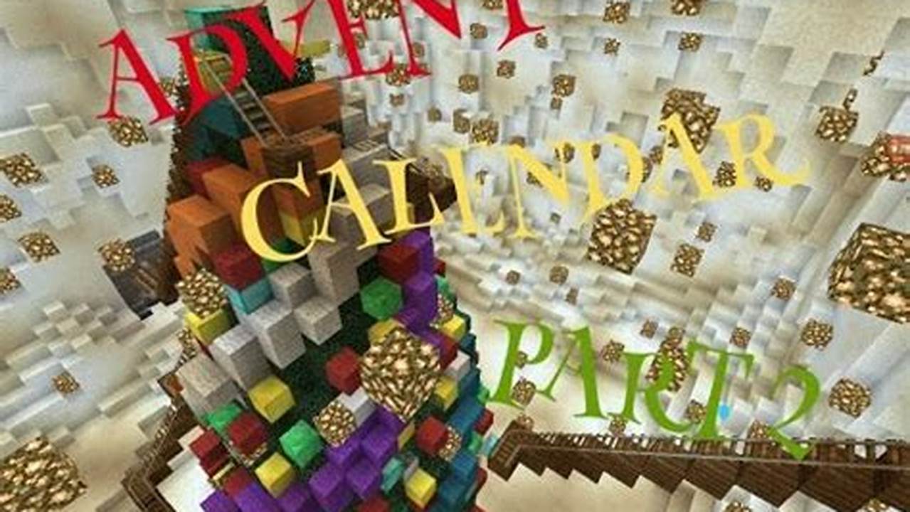Minecraft Advent Calendar Map