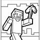 Minecraft Free Coloring Pages