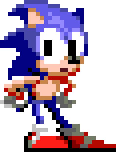 Sonic the Hedgehog Pixel Art Templates Minecraft Pixel Art Building Ideas