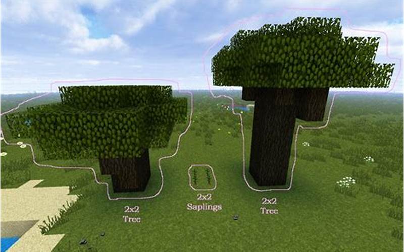 Minecraft Tree Growth