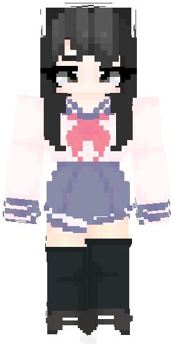 Minecraft Meets Kawaii: Transform Your Character with the Cutest Anime Girl Skin Yet!