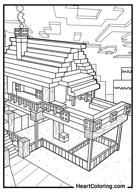 Minecraft Ausmalbilder